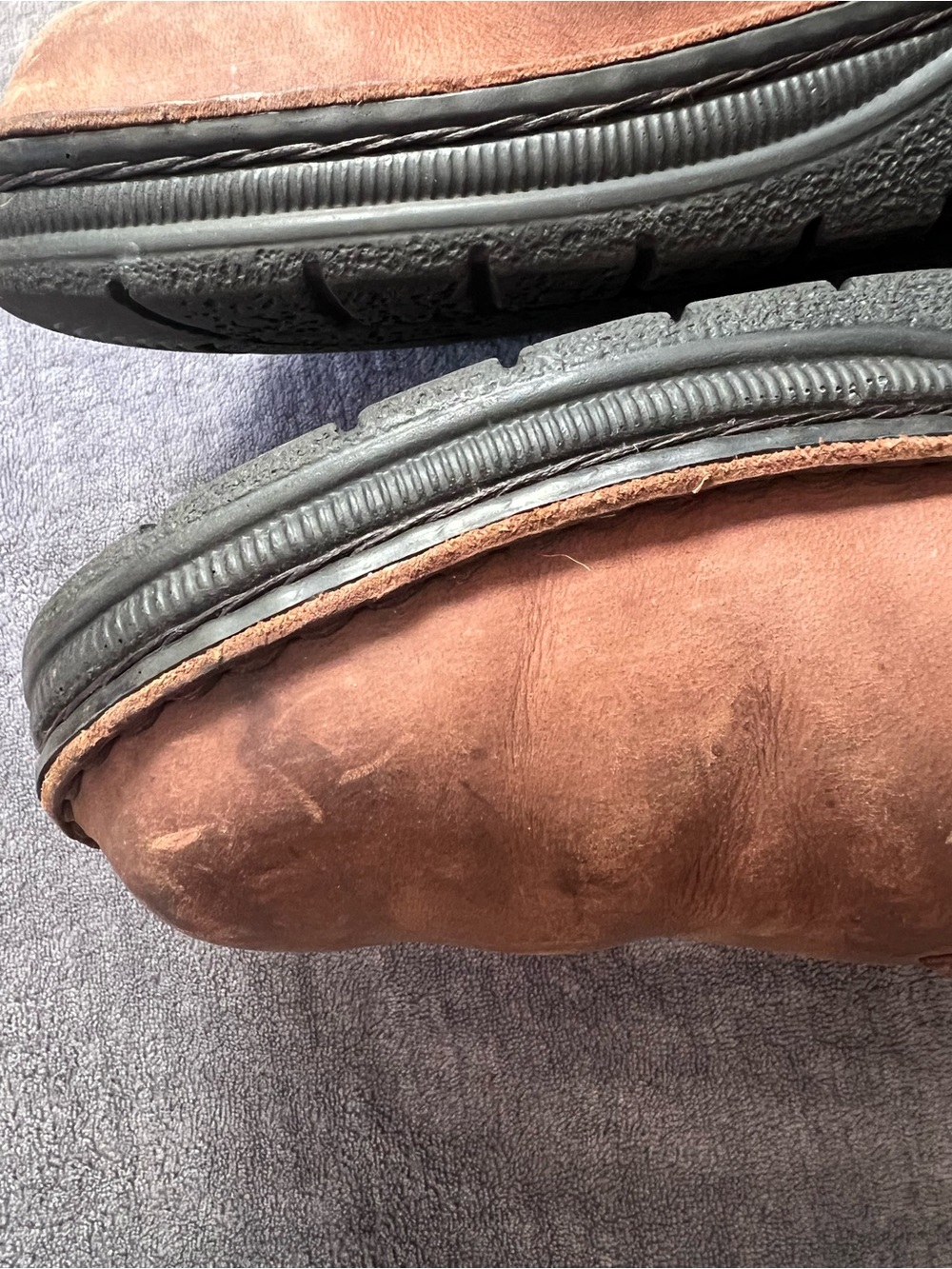 Naot Fiord Clogs Mens EU 45 US 12 Crazy Horse Leather Slip On Mule Buckle Strap - Picture 5 of 16
